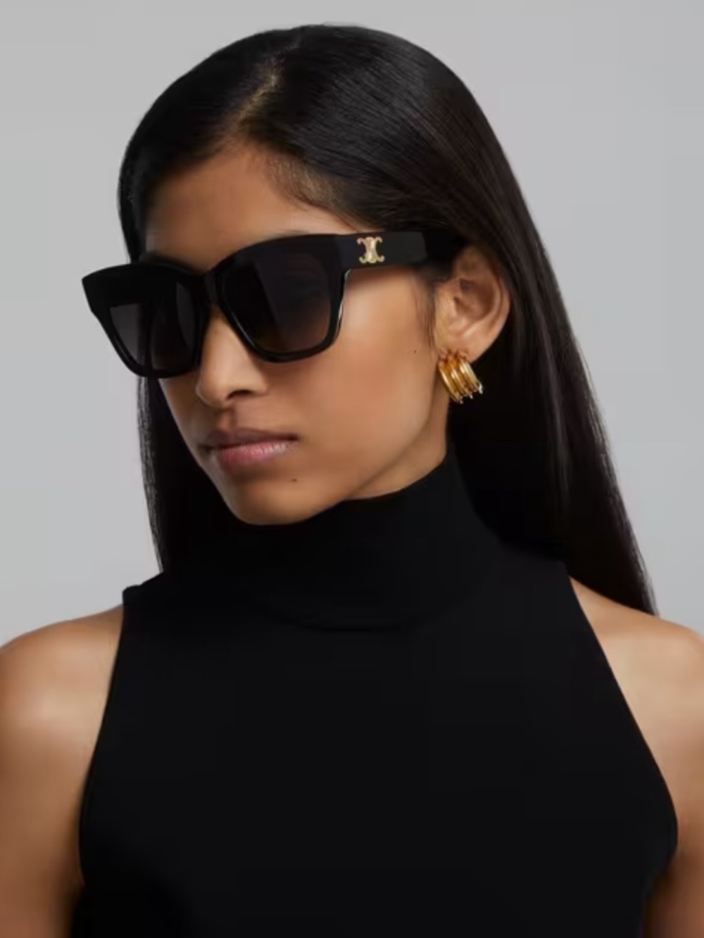 CELINE CL40253I 5501F ACETATE SUNGLASSES